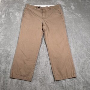 Spier & Mackay Pants Mens 34 Khaki Slim Trouser High‎ Rise 100% Cotton Chino